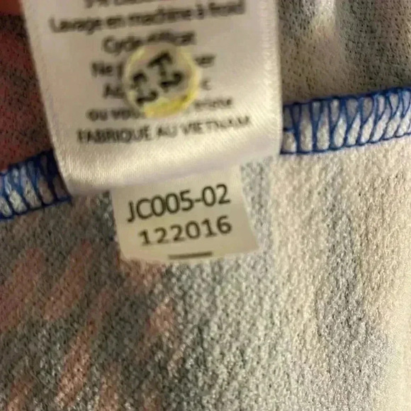 LuLaRoe XS Coral Short Sleeve Stretch Textured Skater Dress - Picture 9 of 9